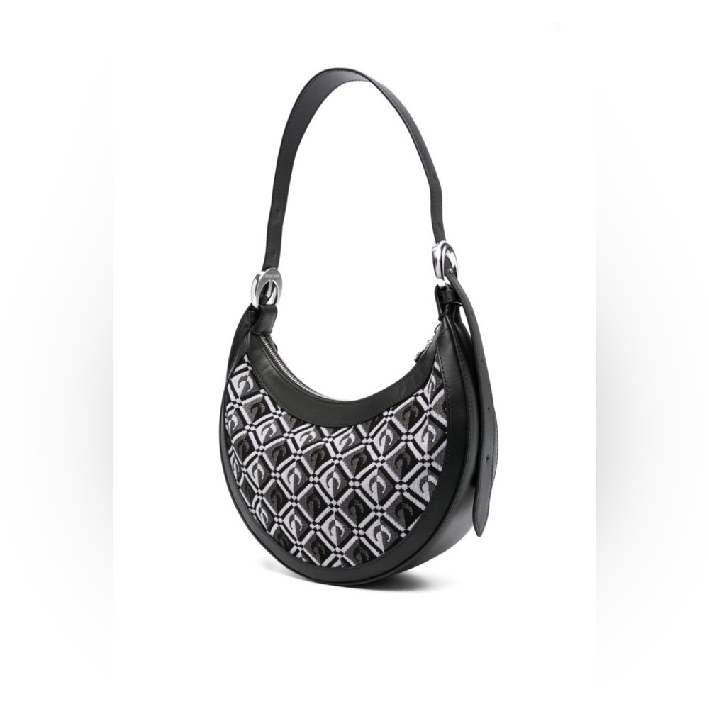 Marine Serre Diamant Eclips Small Shoulder Bag